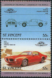 Antique Car Auto 100 Pontiac Firebird Block of 2 Stamps Mint NH