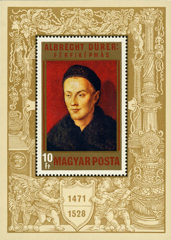Hungary Albrecht Durer Painter Art Souvenir Sheet Mint NH