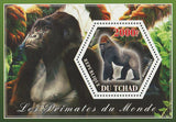 Gorilla Gorilla Tree Nature Primate Souvenir Sheet Mint NH