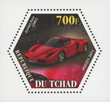 Ferrari Car Transportation Luxury Enzo Mini Souvenir Sheet Mint NH