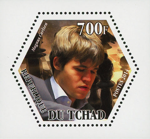 Chess Player Magnus Carlsen Sport Mini Souvenir Sheet Mint NH