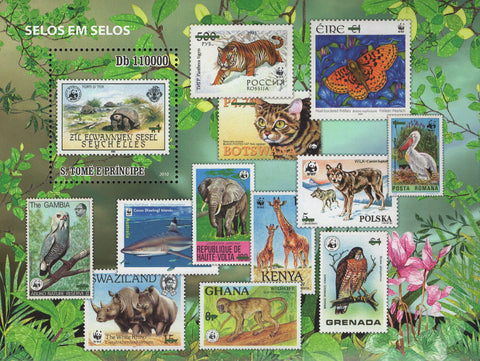 Animals Stamp in Stamp Souvenir Sheet Mint NH