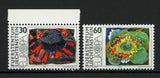 Principality of Liechtenstein Contemporary Art Serie Set of 2 Stamp Mint NH