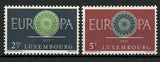 Luxemburg Europe CEPT Postage Communication Serie Set of 2 Stamp Mint NH
