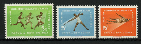 Olympic British Commonwealth Games Sport Serie Set of 3 Stamps Mint NH