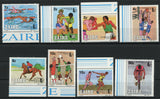 Olympic Games Sport Swimming Biking Serie Set of 8 Stamps Mint NH