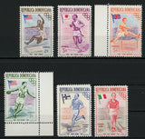 Republica Dominicana Olympic Games Sport Serie Set of 6 Stamps Mint NH