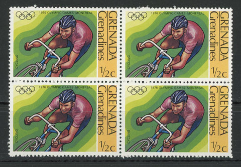 Olympic Games Montreal Sport Block of 4 Stamps Mint NH