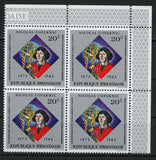 Nicolaus Copernicus Astronomer Polymath Block of 4 Stamps MNH