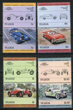 Bugatti Chevrolet Alfa Romeo Serie Set of 4 Blocks of 2 Stamps MNH