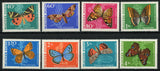 Hungary Butterfly Mormonia Sponsa Charaxes Serie Set of 8 Stamps MNH
