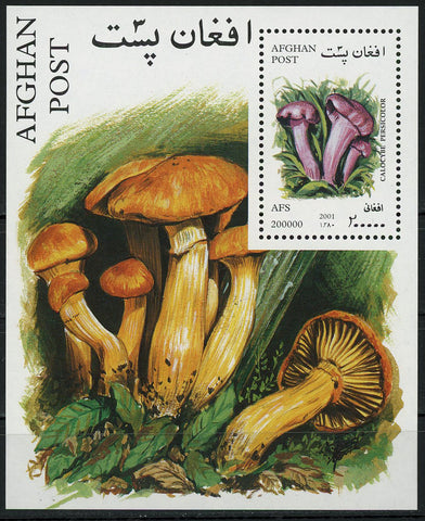 Mushroom Fungi Fungus Plant Nature Souvenir Sheet MNH