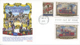 FDC Transcontinental Railroad First Day Cover 2019 Golden Spike 1869 Panda Cache