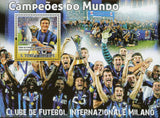 Soccer Stamp Club Milano World Champion Sport Souvenir Sheet Mint NH