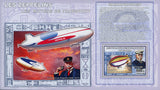 Zeppelin Stamp Transportation Ferdinand Von Zeppelin Souvenir MNH
