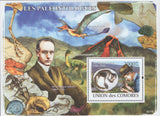 Paleontologists Dinosaurs Souvenir Sheet Mint NH