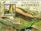 Fauna Lizards Souvenir Sheet Mint NH