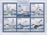 Sterninis Birds Ocean Marine Sov. Sheet of 5 Stamps MNH
