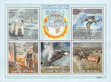 Global Warming Threatened Species Sov. Sheet of 5 Stamps MNH