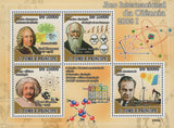 São Tomé and Príncipe Science International Year Sov. Sheet of 4 Stamps MNH
