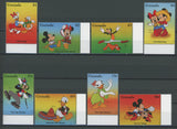 Grenada Disney Stamps Dance Dancing Music Serie Set of 8 Stamps Mint NH