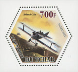 World War I Airplane Plane Rolland C.IIa Mini Souvenir Sheet Mint NH