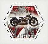 Classic Motorcycle Indian 402 Mini Souvenir Sheet Mint NH