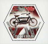 Classic Motorcycle Pierce Four Mini Souvenir Sheet Mint NH