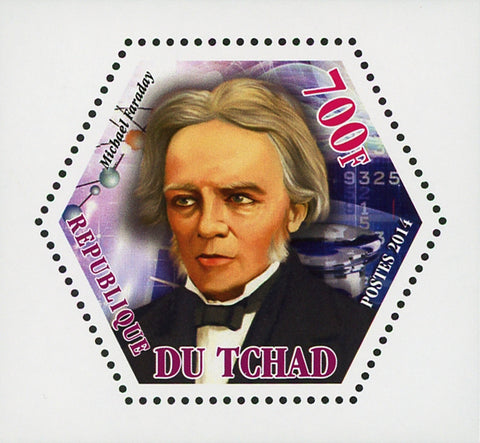 Scientific Famous Michael Faraday Mini Souvenir Sheet Mint NH