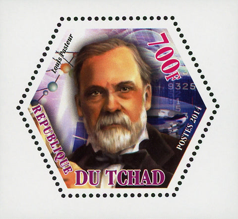Scientific Famous Louis Pasteur Mini Souvenir Sheet Mint NH