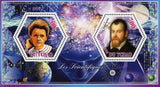 Scientific Famous Marie Curie Galileo Souvenir Sheet of 2 Stamps Mint NH