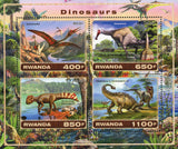 Dinosaur Deinocheirus Pre Historic Animal Souvenir Sheet of 4 Stamps Mint NH