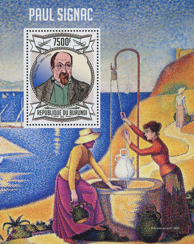 Paul Signac Painter Art Famous Souvenir Sheet Mint NH