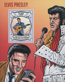 Elvis Presley Singer Celebrity Famous Souvenir Sheet Mint NH