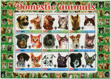 Somalia Domestic Animal Cat Dog Pet Souvenir Sheet of 9 Stamps Mint NH