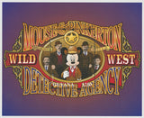 Guyana Mickey Mouse Pinkerton Wild West Detective Agency Souvenir Sheet Mint NH