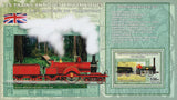 Antique English Train Bury 2-2-0 1837 Transportation Sov. Sheet Mint NH