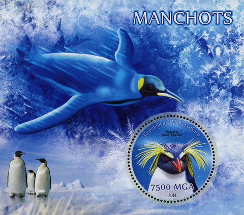 Penguin Ocean Marine Fauna Souvenir Sheet Mint NH