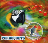 Parrot Stamp Bird Callocephalon Fimbriatum Souvenir Sheet Mint NH