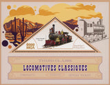 Union Pacific No. 119 Locomotive Souvenir Sheet Mint NH