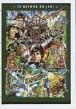 Star Wars Movie Return of the Jedi Sov. Sheet of 9 Stamps Mint NH