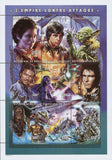 Star Wars Movie The Empire Strikes Back Sov. Sheet of 9 Stamps Mint NH
