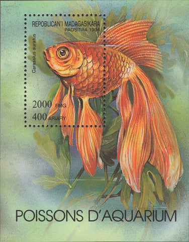 Fish Marine Fauna Animals Souvenir Sheet Mint NH
